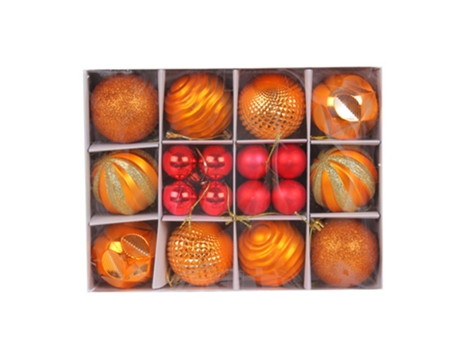 Colgante Bolas Colgantes para Decoración de Árbol de Navidad, modelo 4
