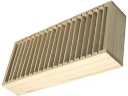 Besportble Caja De Almacenamiento Portátil De Madera Alipis Con Múltiples Compartimentos Desmontables Y Esc...