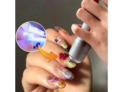 Mini lámpara LED para uñas, secador de uñas portátil, suaviza a la perfección el arte de las uñas. Ly Ebike