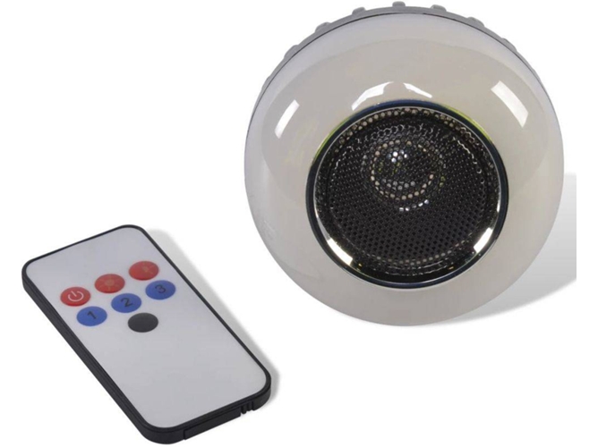 Altavoz bluetooth con control remoto, marca Party Fun Lights
