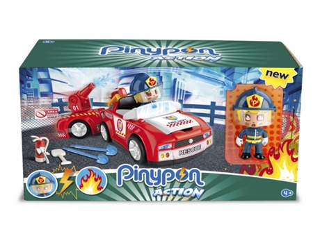 Super Vehículos de Acción PINYPON de Bomberos