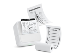 Mini Impresora Térmica Portátil Bluetooth S1 Impresora De Etiquetas Impresora Fotográfica Con 1 Rollo De Papel Adhesivo Blanco Cuich