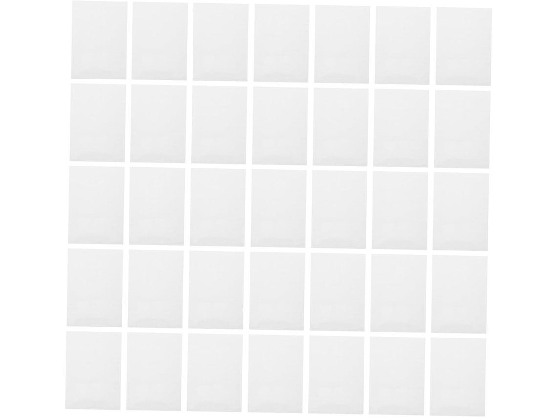 Paquete de 100 unidades de película autoadhesiva transparente para laminar fotos, documentos, proyectos de bricolaje y oficina - GOKOCO