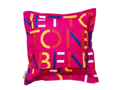Almohada Decorativa BENETTON (Rosa - Algodón - 40 x 40 cm)
