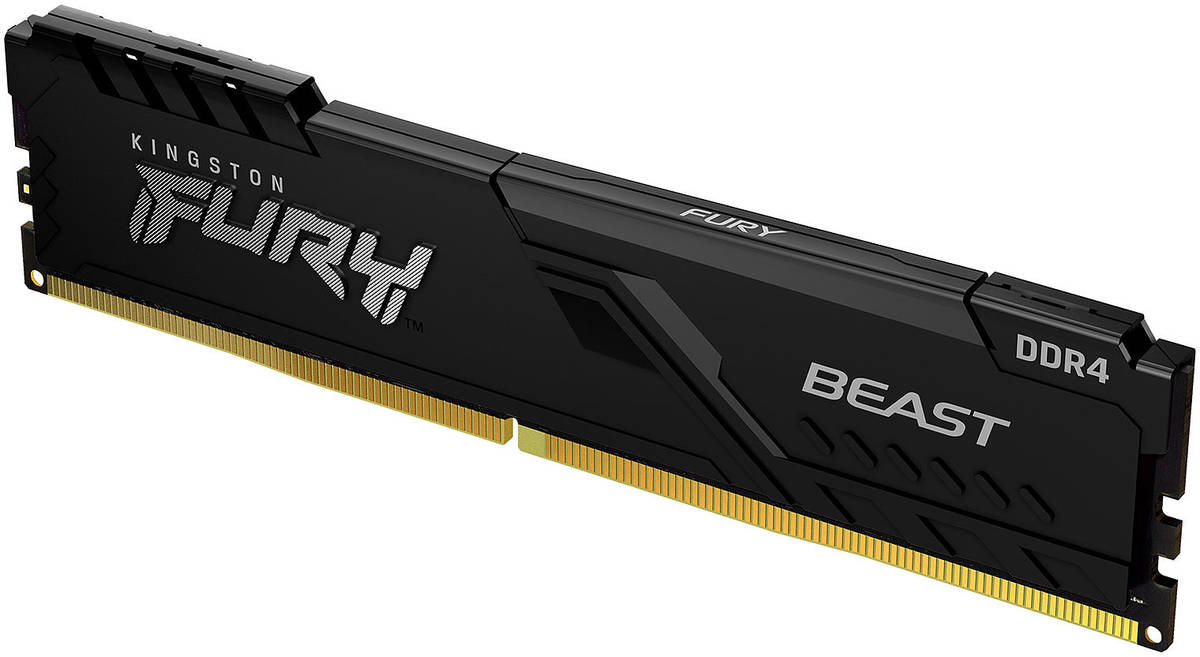 Kingston Technology Fury beast 16gb 1x16gb ddr4 3600 mhz memoria ram 3600mhz cl18 negro kf436c18bb16 1 16 18 pc4