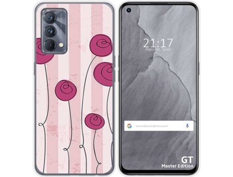 Carcasa Realme GT Master Edition TUMUNDOSMARTPHONE Flores Vintage Multicolor