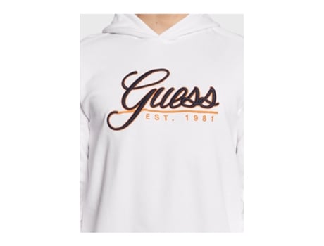 Sudadera GUESS JEANS Algodón Hombre (XXL - Blanco)