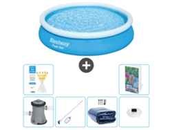 Bestway Piscina Bestway Fast Set Redonda - 366x76 Cm - 7-peças S305