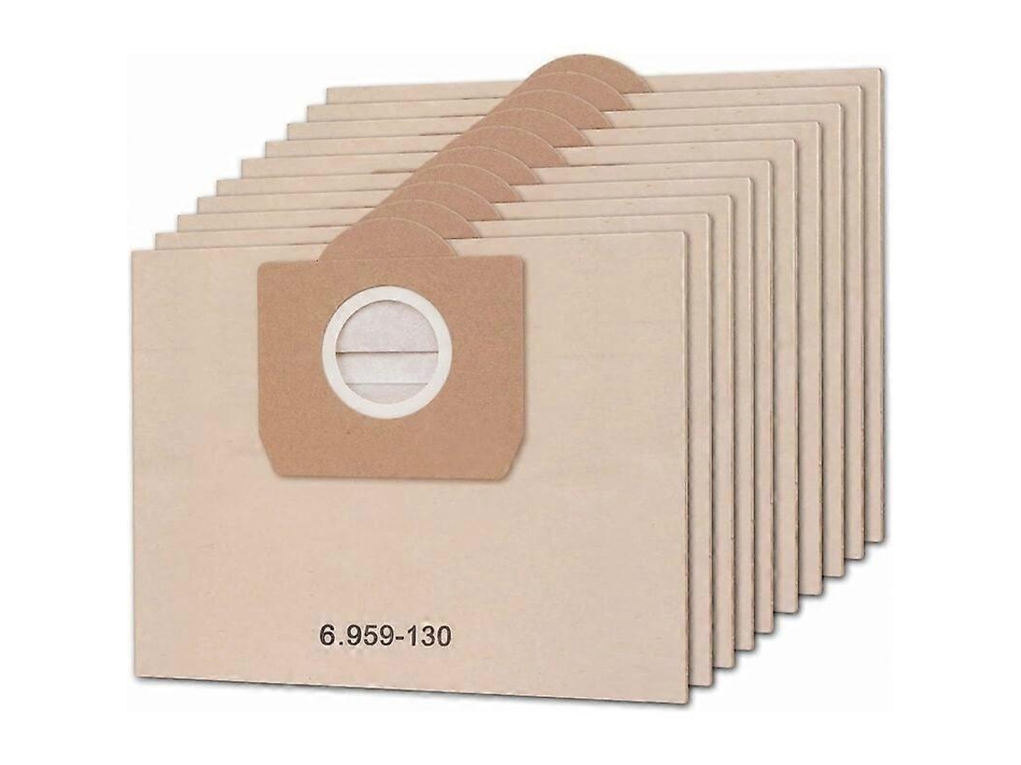 Bolsas Para Aspiradora Artraise Wd3 6.959-130.0, Paquete De 15 Bolsas De Papel Premium Para Aspiradora Krcher Mv3 Wd3p