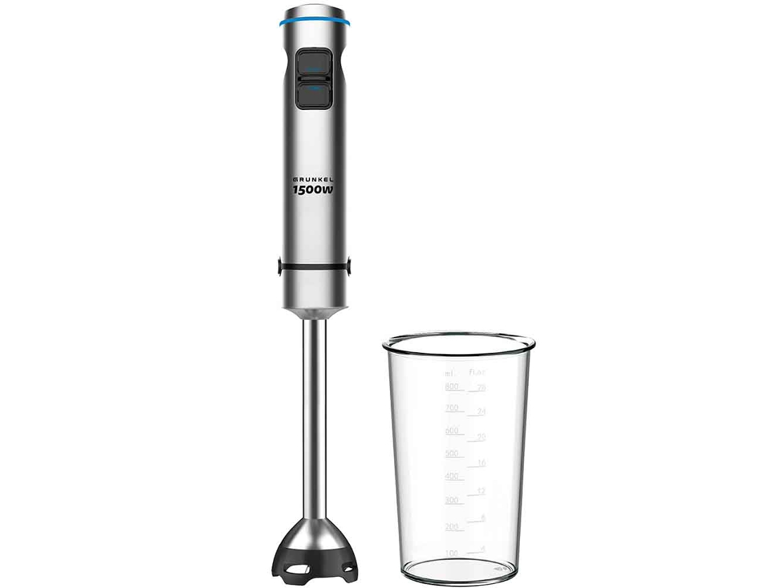 Batidora de mano BM 1500extreme Turbo, olla de 800 ml, 1500 W, Grunkel