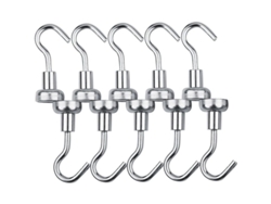 Ganchos Magnéticos, 10 Unidades Por Juego. Ganchos Resistentes Para Uso En Interiores Con Fuerte Magnetismo.