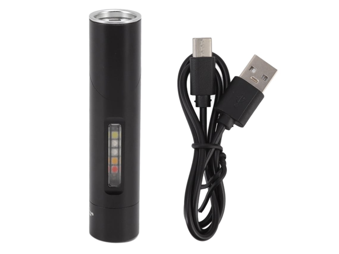 Yncm2026-linterna Led Mini Con Cabeza Inclinable 90 Grados, Recargable Y Magnética, Linterna Led Ajustable