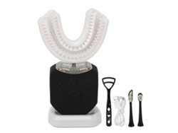 Escova De Dentes Sônica Em Formato De U Com Função De Clareamento Led