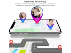 Reloj Inteligente Tr5-3 Para Niños Con Gps, Lbs, Comunicación Bidireccional Y Clasificación Ipx67.