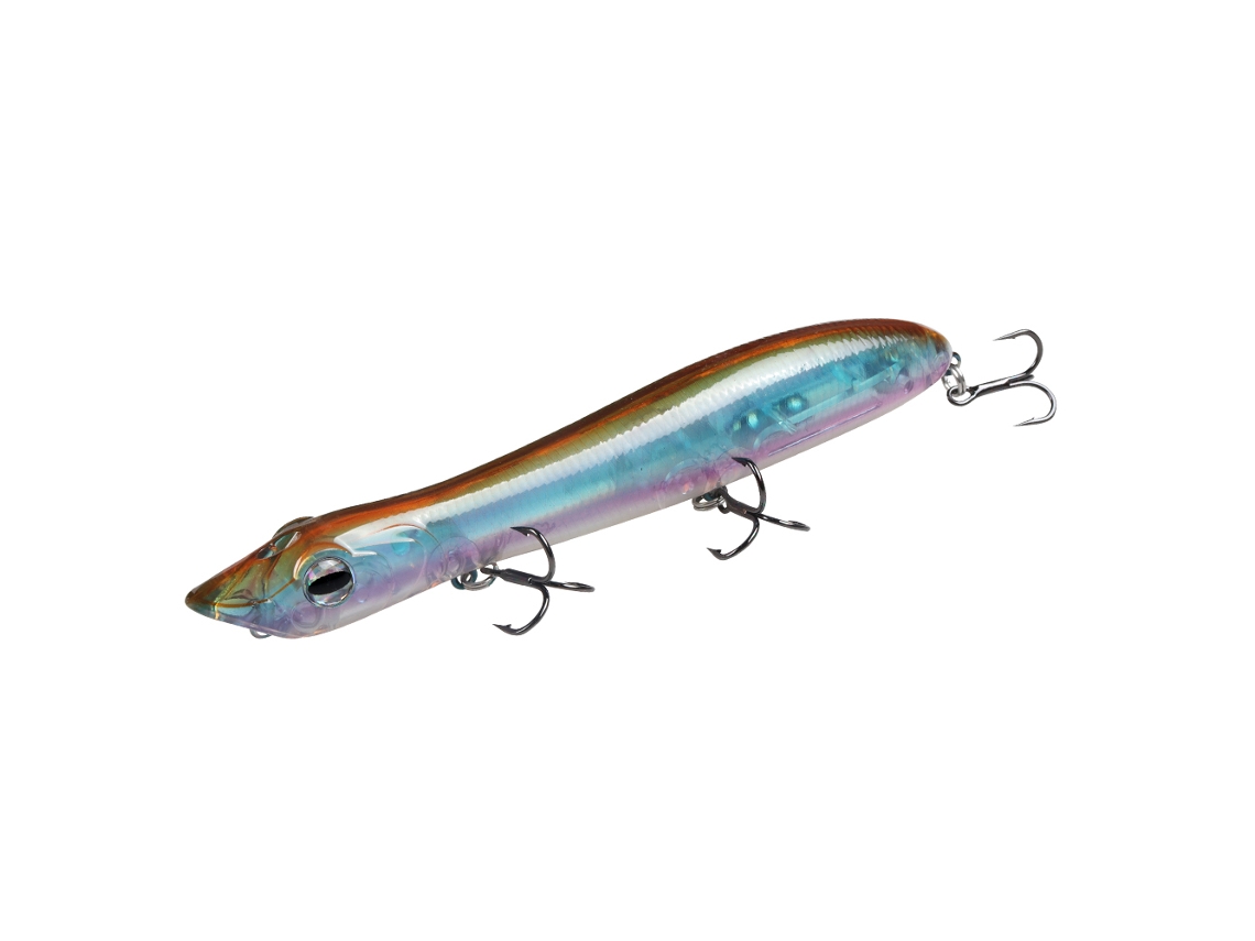 Isca de Superfície MDUG (Onda, 12cm, 17,5g, flutuador rígido, com cascavel, estilo G)