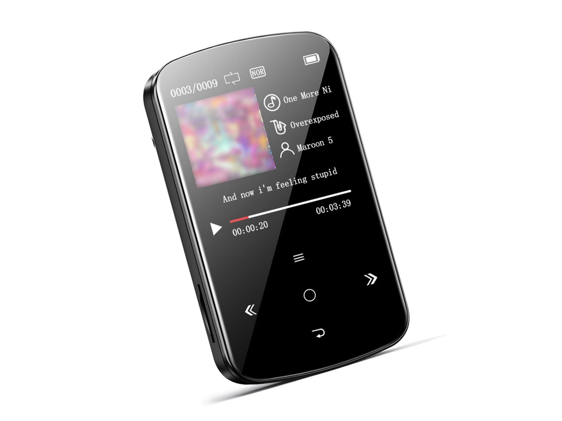 Reproductor De Música Mp3 M9 Con Pantalla Oled De 1,5 Pulgadas, Radio Fm, Grabación Y Diseño Deportivo Portátil.