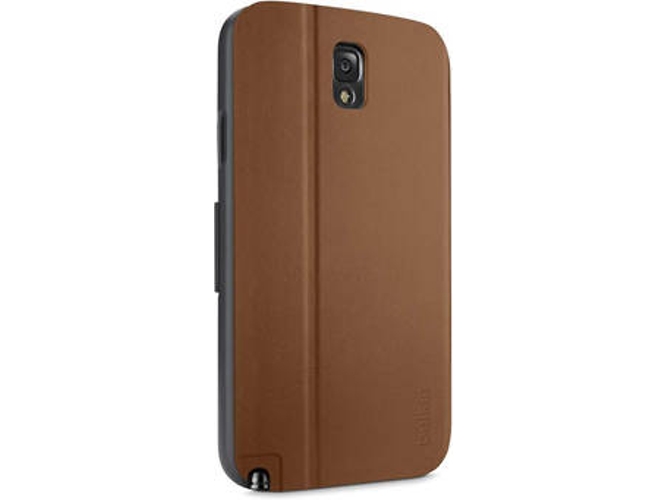 Funda Samsung Galaxy Note 3 BELKIN Flip Marrón
