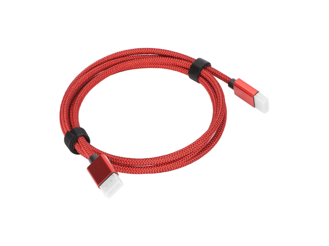 Cable Hdmi 8k 1,5 M 48 Gbps 4k 120 Hz 8k 60 Hz 12 Bits De Color Compatible Con Tv Y Proyector Rojo