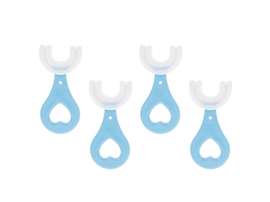 4 Piezas Cepillo de Dientes Portátil para Niños DIGITALLAB