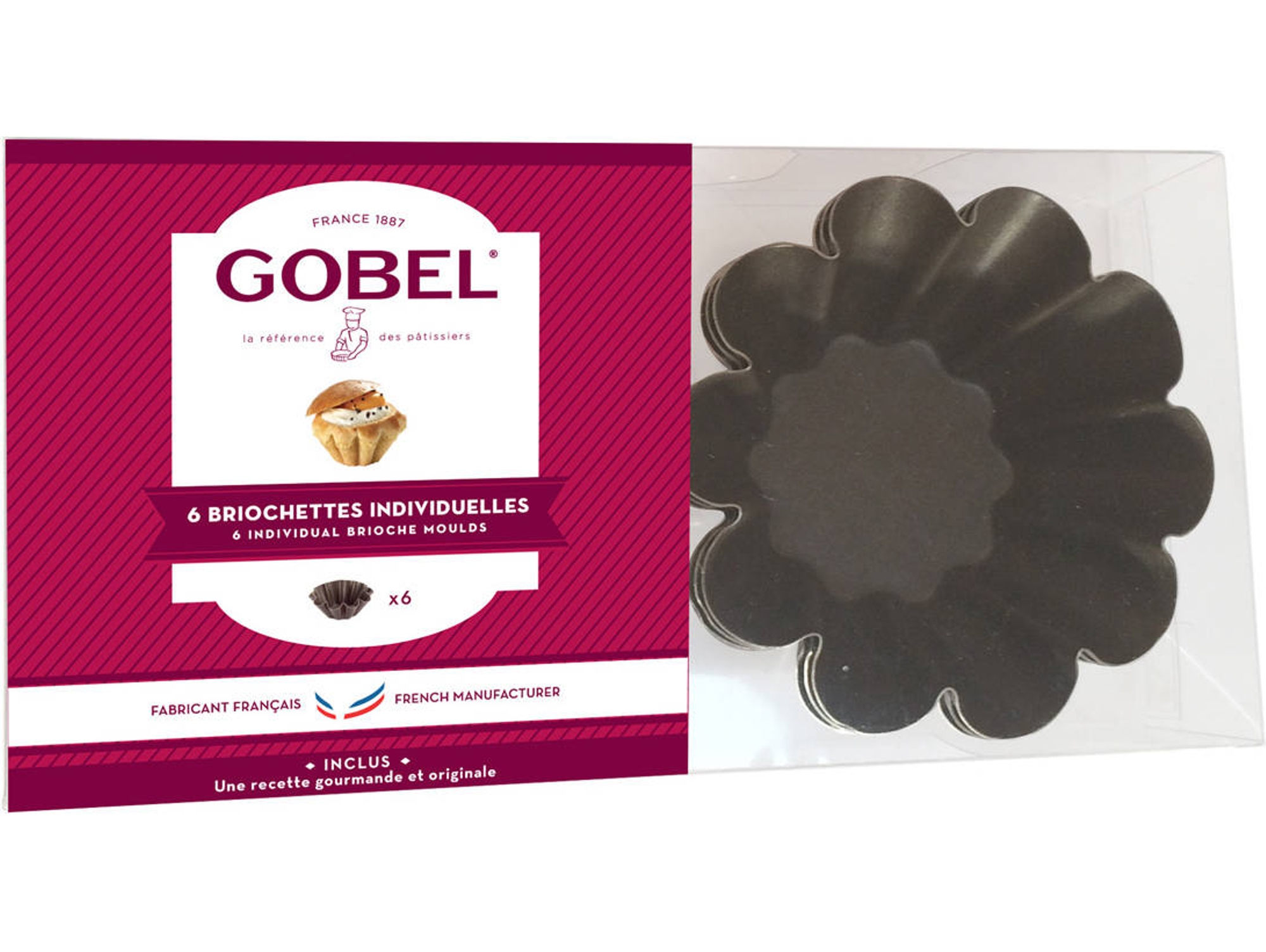Moldes de Reposteria GOBEL 271641 (6 piezas)