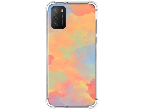 Carcasa Xiaomi POCO M3 / Redmi 9T TUMUNDOSMARTPHONE Acuarela 08 Multicolor
