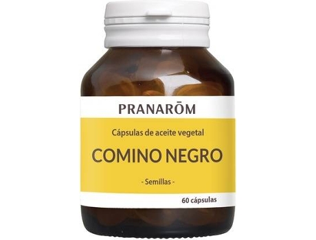 Complemento Alimentar PRANAROM Cápsulas De Óleo Vegetal De Cominho Preto (60 cápsulas)