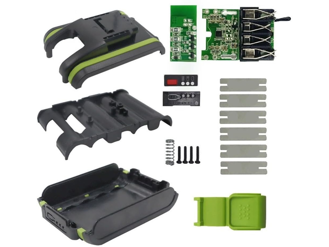 Wa3530 20 Wa3596, Herramientas 10 5 (5 Carcasa De Batería De Iones De Litio Pcb Para Accesorios