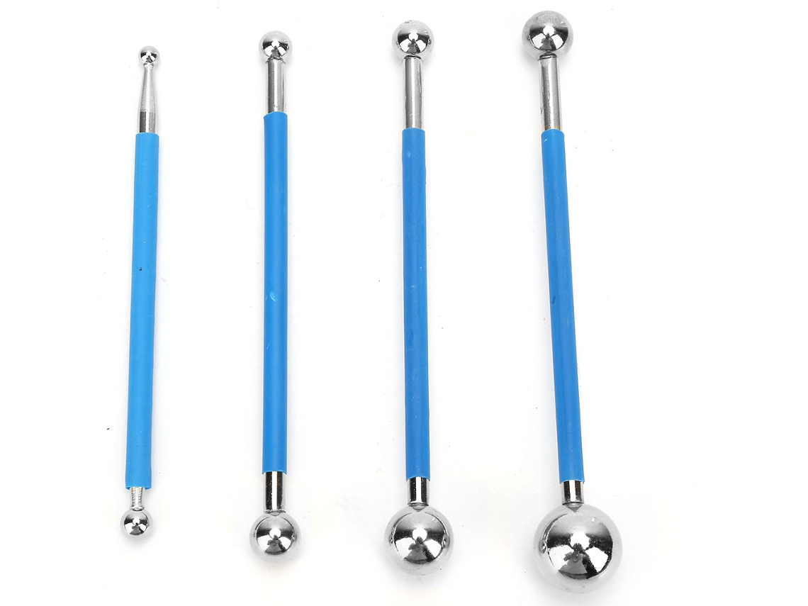 Juego De Herramientas De Construcción De 4 Piezas Para Raspar, Pegar, Rejuntar, Colocar Pisos, Baldosas De Cerámica Y Bolas De Acero Dobles.
