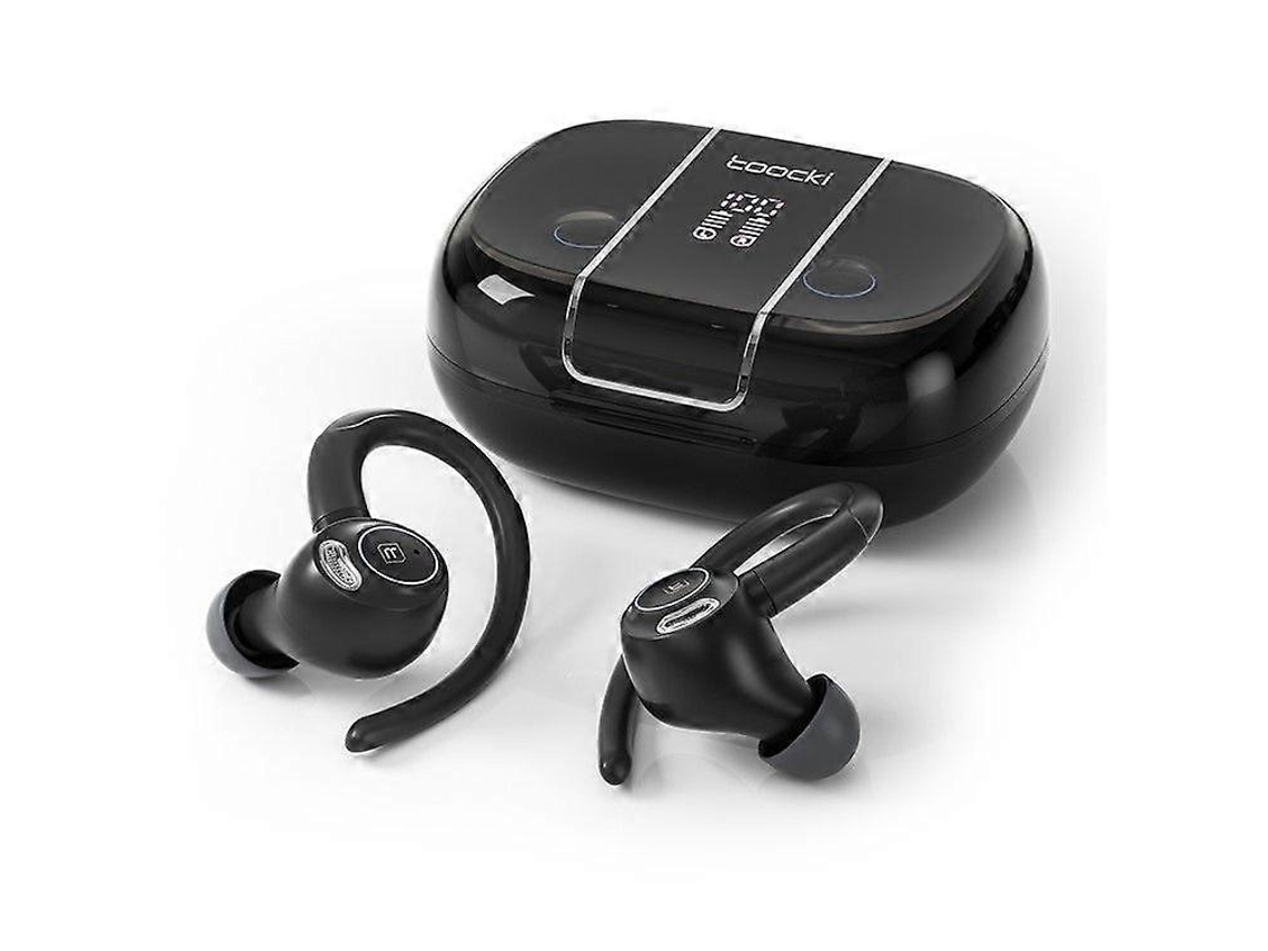 Auriculares Bluetooth con gancho para la oreja y pantalla digital. Auriculares inalámbricos. Ly Ebike