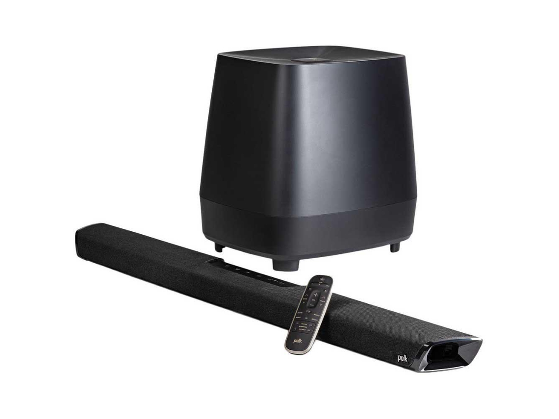 Barra de Sonido POLK Magnifi 2 (2.1 - Subwoofer Inalámbrico - Negro)