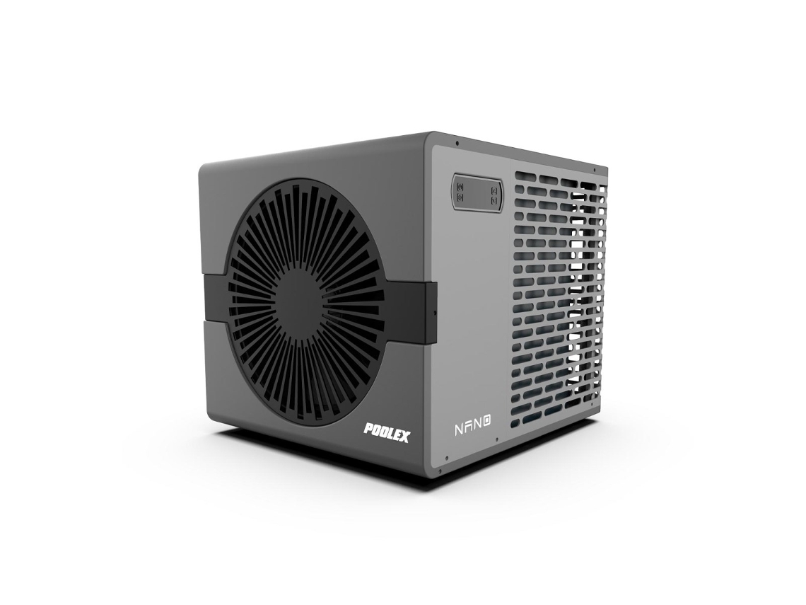 Poolex – Bomba De Calor Nano 3 Kw Con Descongelación Automática Inteligente – Conectada Por Wi-fi Para Piscinas Pequeñas Y Compactas