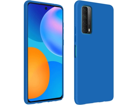 Carcasa Huawei P smart 2021 AVIZAR Semirrígida Mate Azul Oscuro