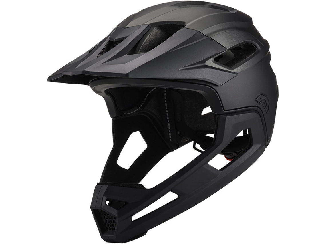 Casco integral para bicicleta de montaña con mentonera extraíble | Orysin