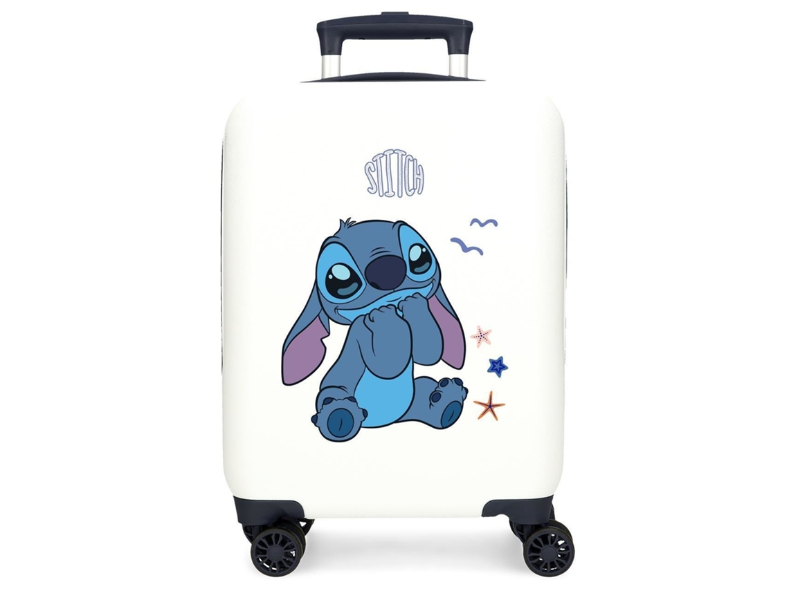 Disney Maleta De Cabina Abs Rígida Blanco