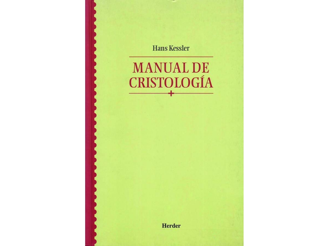 Libro Manual De Cristología de Hans Kessler (Español)