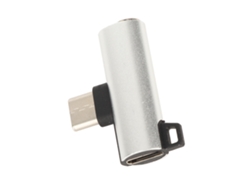 Soporte Magnético De Aluminio Para Teléfono Y Portátil - Adaptador De Usb-c A Auriculares De 3,5 Mm