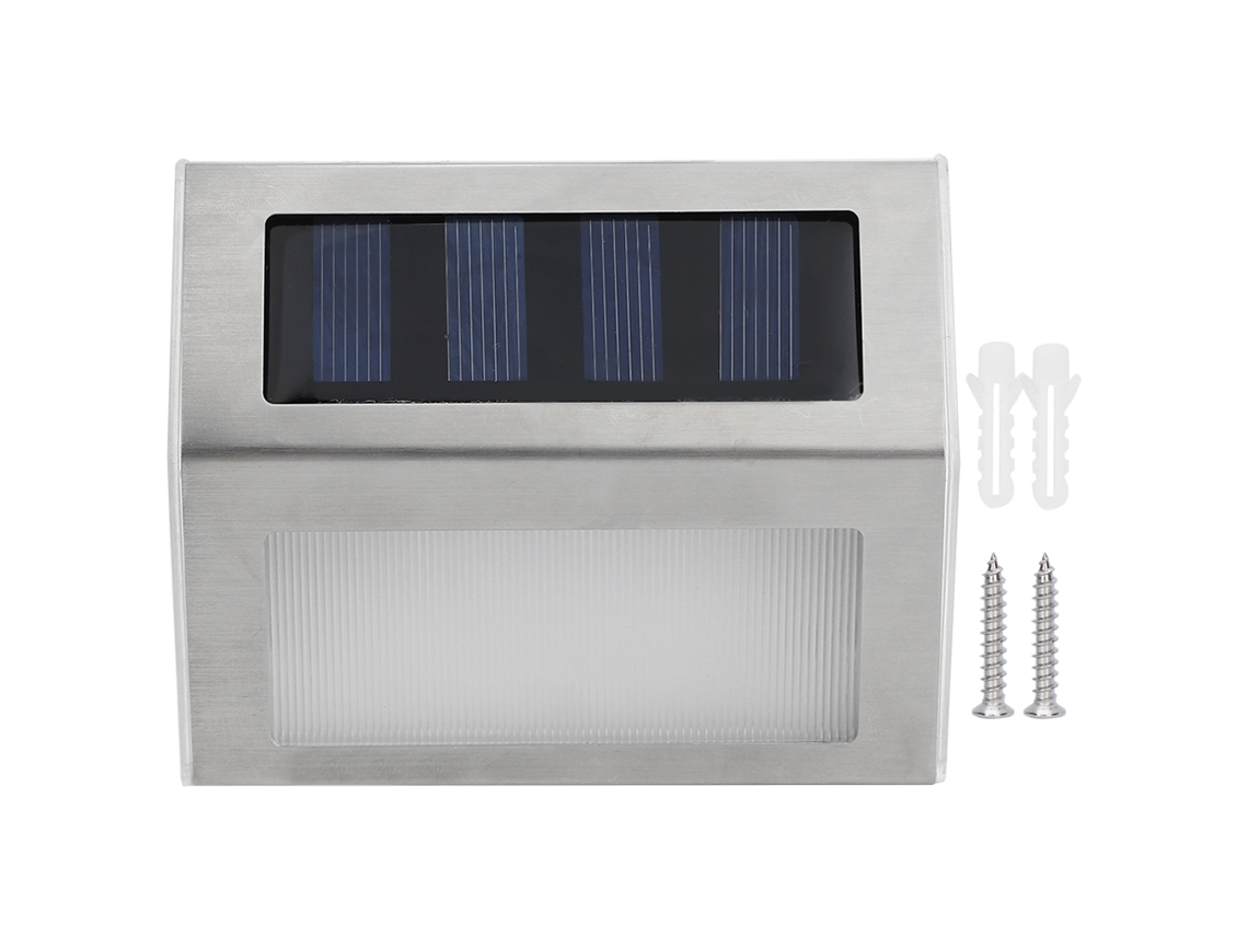 Luces solares LED impermeables para exteriores (modelo 2026) para escaleras, caminos, jardines, patios y decoración.