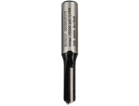 Fresa BOSCH Recta - 8 mm - D1 6 mm - L 15.7 mm - G 48 mm