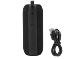 Alto-falante Multifuncional Com Subwoofer Portátil Wireless Bluetooth 5.0 Ipx6 Preto