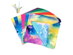 200 Hojas de Papel Origami Cuadrado - Doble Cara, Manualidades para Niños NEVEANCE