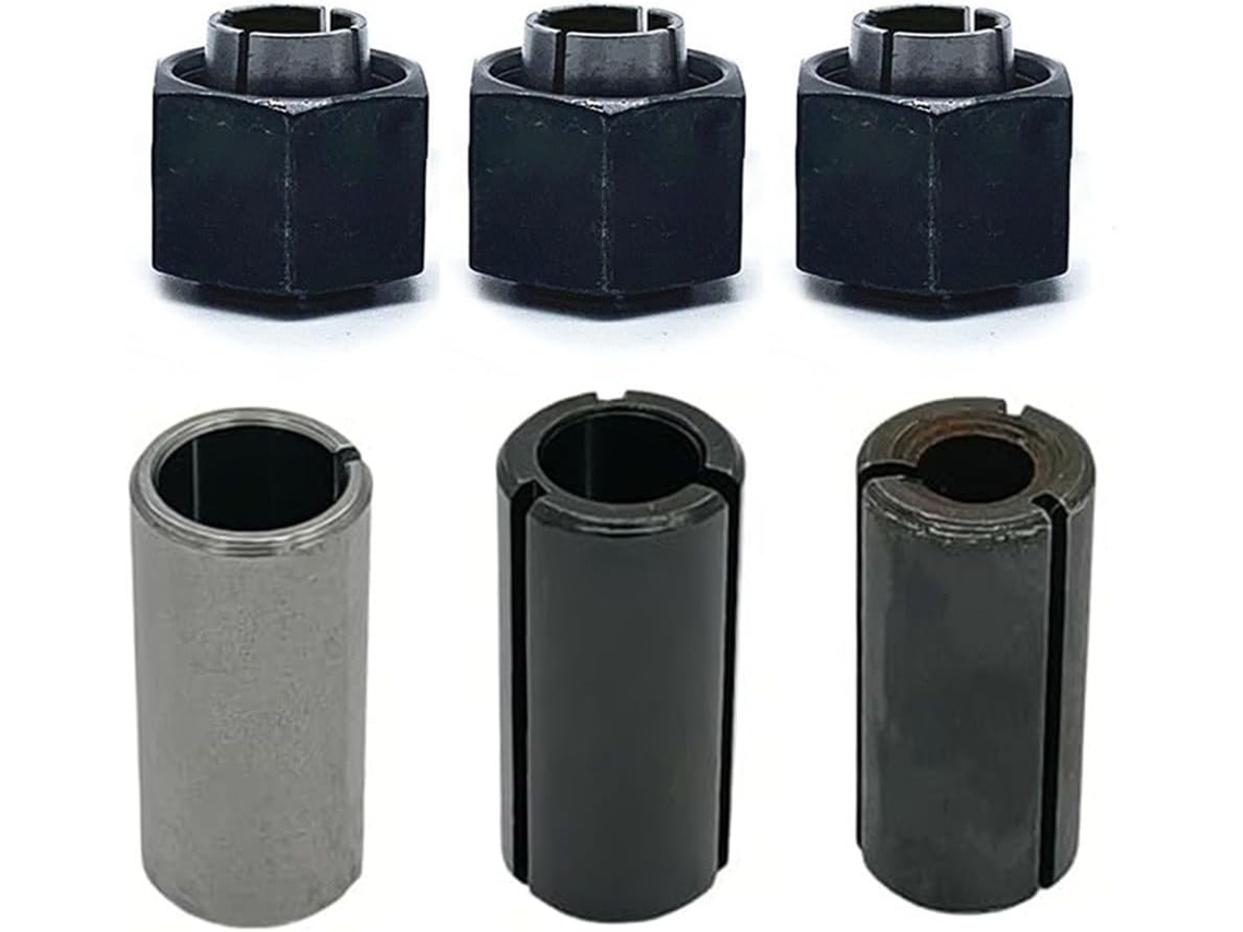 Mandril Para Tupia | Conjunto De Pinça E Porca De 12 Mm