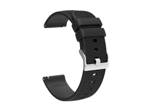 Pulsera de Reloj INF com padrão de verificação de Silicona para Garmin Vivoactive 3 20mm Negro