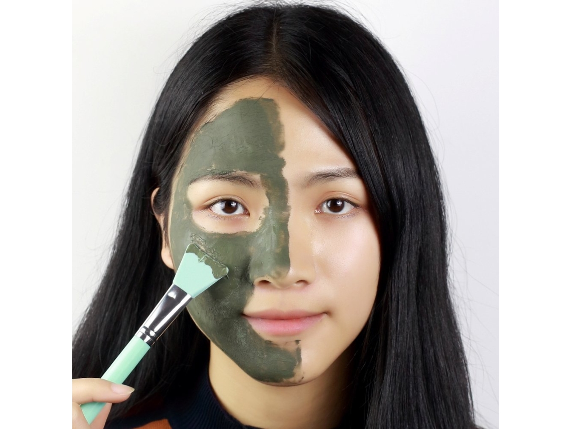 Paquete De 7 Brochas De Maquillaje De Silicona Kit Aplicador Para