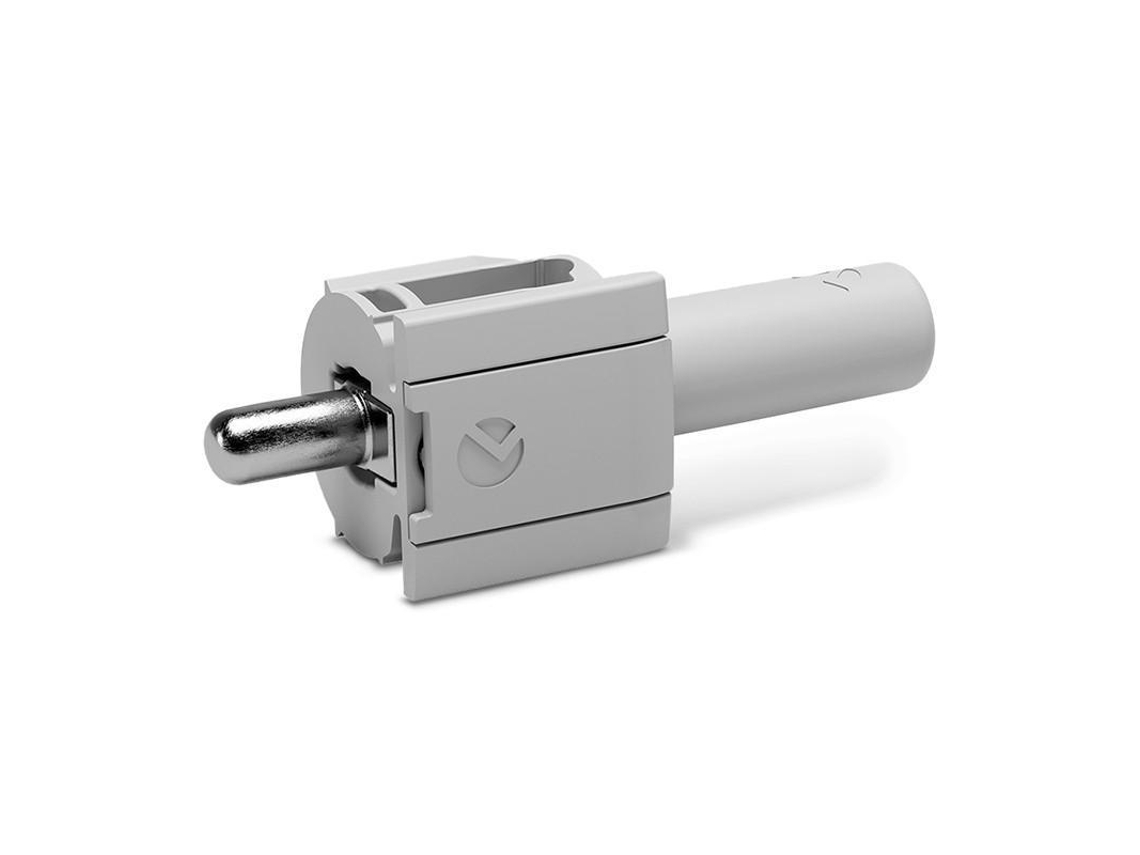 Soporte Estante Para Embutir Kintai Piv 5mm Acabado Gris