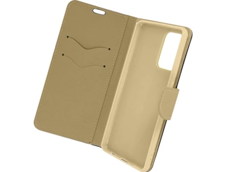 Carcasa Xiaomi Redmi 10 AVIZAR Soporte Cartera Dorado