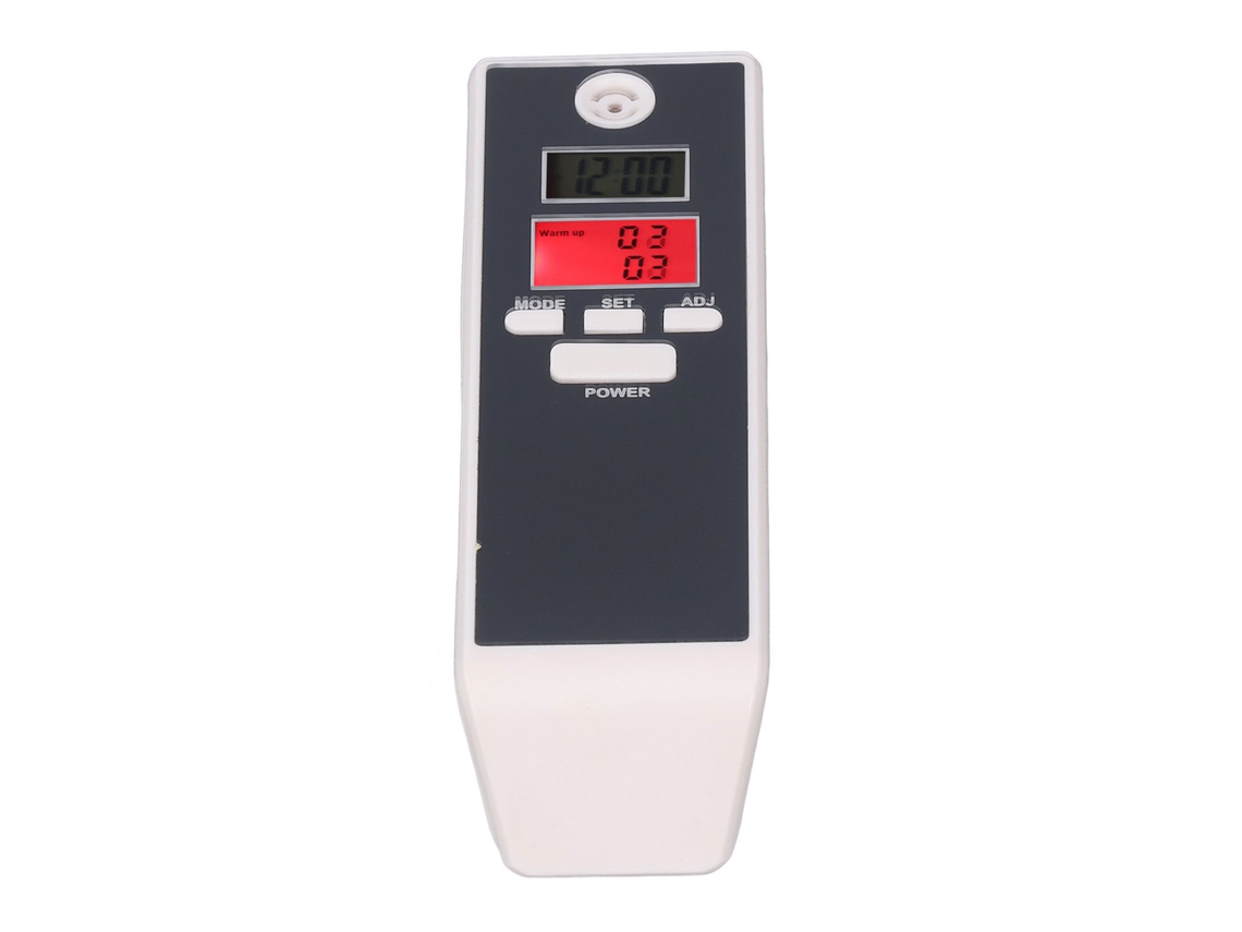 Alcoholímetro Digital Con Doble Pantalla Lcd Y Alarma Sonora Para Pruebas De Alcoholemia.
