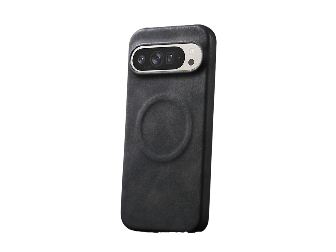 Capa Para Celular Google Com Textura Semelhante À Pele De Carneiro E Sucção Magnpreto - Pixel 9/9 Pro