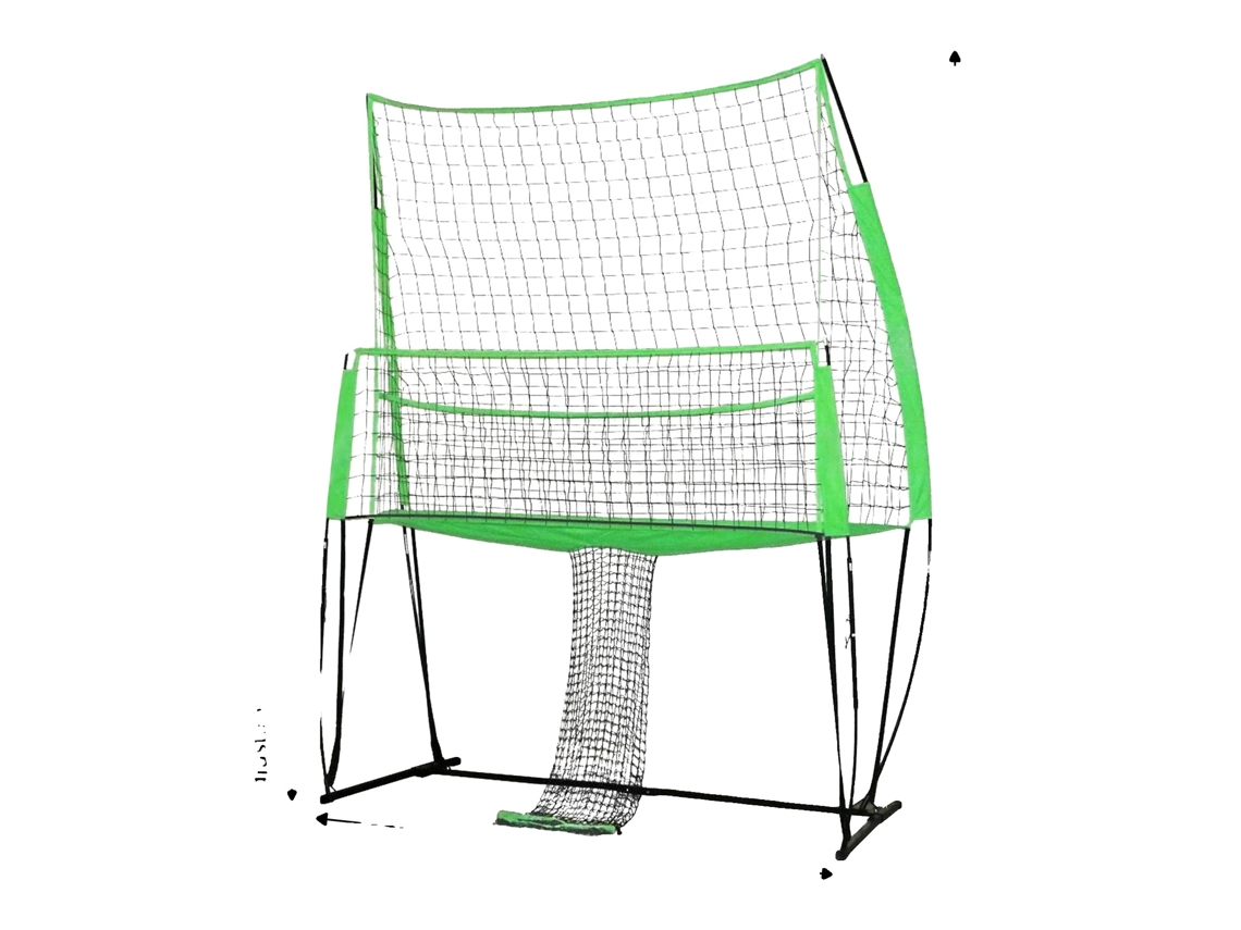 Red de entrenamiento de voleibol, materiales duraderos, altura ajustable, verde OEM