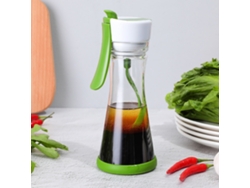 VYLARA Garrafa De Água Elegante, Plástico Acrílico De Grau Alimentício, Livre De Bpa, Design Moderno E Transparente, Função De Mistura Via Alça De Bomba, Ide