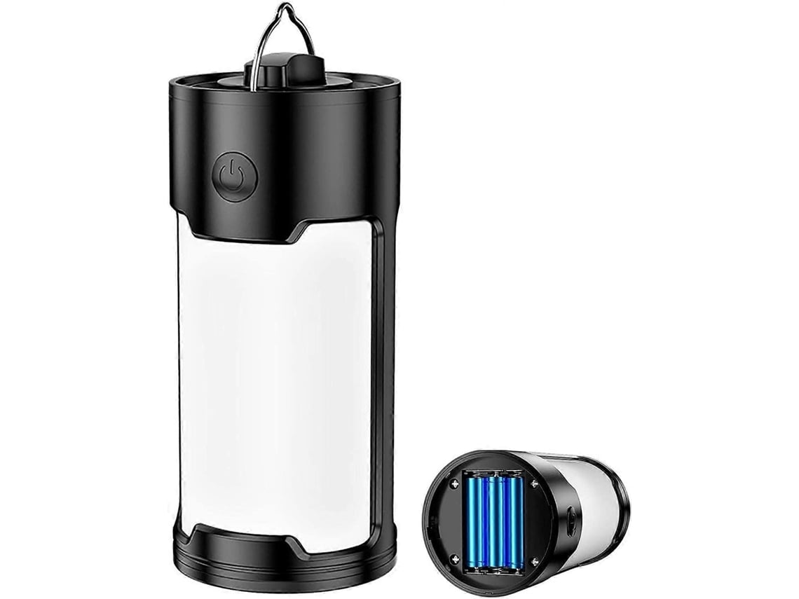 Omni-linterna Portátil Impermeable 800 Lumens Para Camping, Senderismo Y Emergencias Con Pila Y Gancho